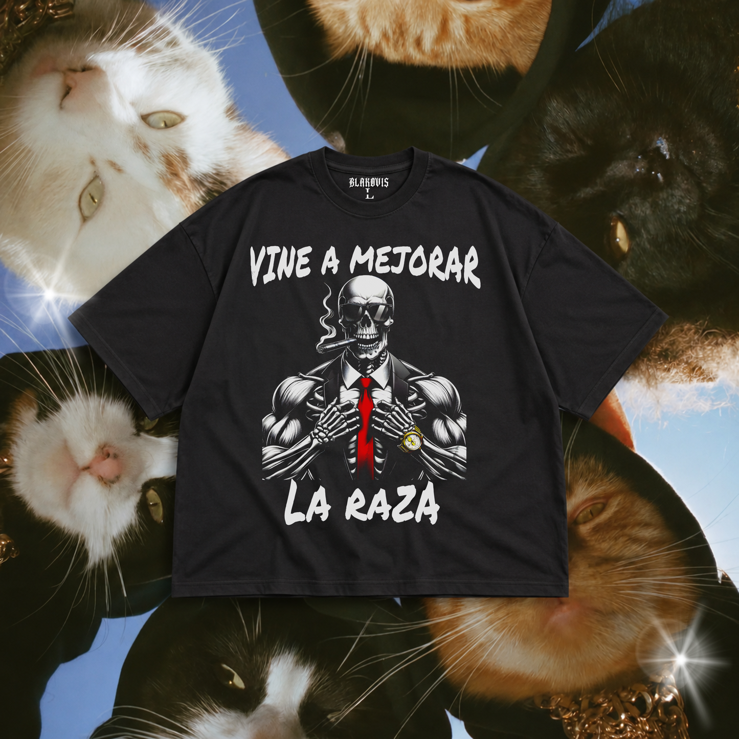 VINE A MEJORAR LA RAZA
